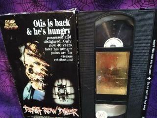 Death Row Diner Vhs Horror Camp Motion Pictures Video Rare HTF OOP 3