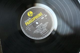 1965 UK MONO PARLOPHONE THE BEATLES RUBBER SOUL VINYL LP RARE 3