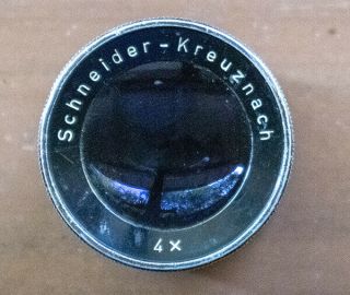 Schneider - Kreuznach 4x Loupe Very Old and Rare 3