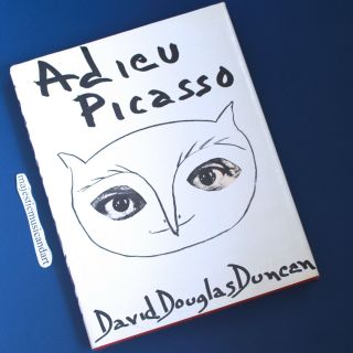 Adieu Picasso 1974 Hardcover 1st Edition Pablo Picasso Book Very Rare
