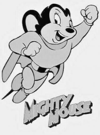 " Mighty Mouse Playhouse " Very Rare 16mm Cbs Network Tv Show W/ Theme Song