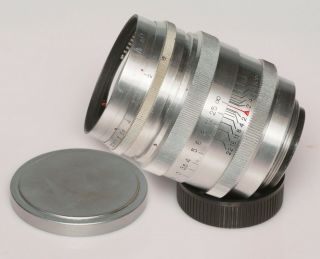 JUPITER 9 2/85 Rare Russian lens M39 Zorki,  Fed,  Leica mount 0678 2