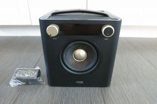 Tdk Life On Record Sound Cube Boombox Tp6701blk - Rare