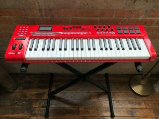 Rare Limited Edition Red M - Audio Axiom 49 Key Midi Controller Keyboard