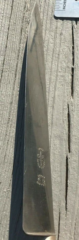 VRAI GUYOT Knife Very rare.  Top quality GF Acier Fondu 8 