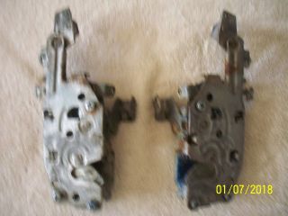 1968 Corvette Lh & Rh Door Latches - One Year Only - Rare Hard To Find