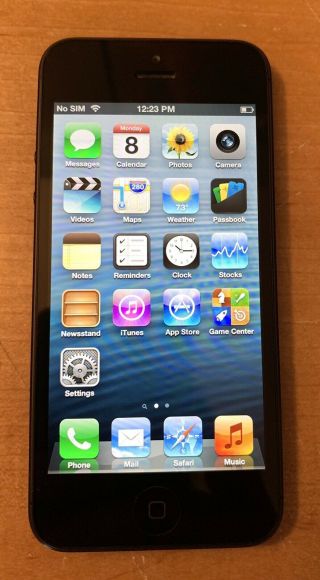 iPhone 5 (CDMA,  GSM) - iOS 6.  1.  3 - Jailbroken - Very Rare 2