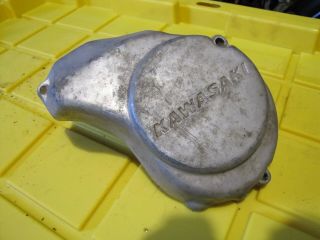 Kawasaki H1 500 Engine Cover Oil Pump Cover Early Low Ignition Cover Rare