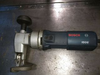 Bosch Metal Shear Model 1506.  14 Gauge Capacity Rarely.