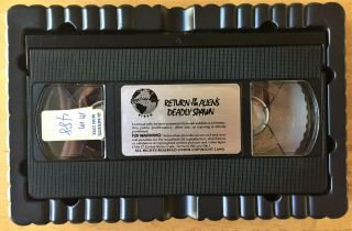 Return of the Alien ' s Deadly Spawn 1985 RARE Continental Video Big Box VHS 3