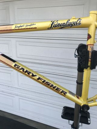 Very Rare Gary Fisher Leinenkugel’s Mountain Bike Frame 19 Inch 3