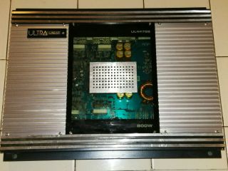 Old School Ultra Linear Ul4475s 4/3/2 Channel High Current Amplifier,  Rare,  Amp