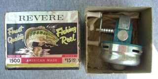 Rare Vintage American Made Revere Fishing Reel