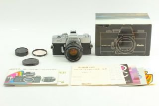Rare [Top in Box] Minolta SRT 35mm SLR w/ 50mm f1.  7 From Japan 180 2