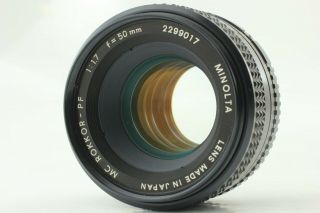 Rare [Top in Box] Minolta SRT 35mm SLR w/ 50mm f1.  7 From Japan 180 3