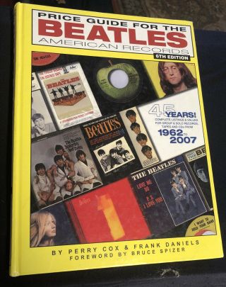 Pricing Guide For The Beatles Perry Cox 6th Edition 2007 Rare Oop Hb Spizer