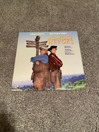 Almost Heroes Laserdisc - Rare 1998 Comedy - Chris Farley,  Matthew Perry