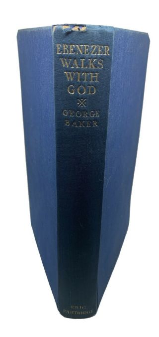 Rare Book Only 10 Made “ebenezer Walks With God” By George Baker Signed Numbered