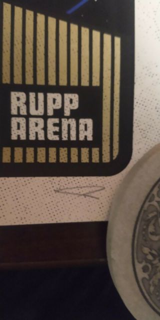 Sturgill Simpson Tyler Childers Concert Poster (Rupp Arena) silk screen rare 500 3