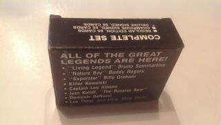 RARE 1991 Imagine Wrestling Legends 68 Deluxe Trading Card Set Signed Sammartino 2