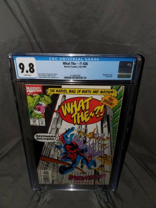 What The - - ? 26 Cgc 9.  8 Wp - 1st Appearance Spider - Ham 2099 Rare Hard To Find