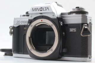 【rare Exc,  】minolta X - 700 Japan Limited Silver Mps Slr 35mm Film Camera 388