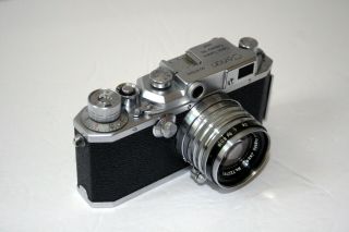 Canon Ivf Rangefinder Camera - Leica Clone - Rare Model - Clad Curtains