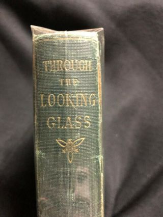 Through The Looking Glass (alice In Wonderland) / " 1872 " Us 1st Edition Very Rare