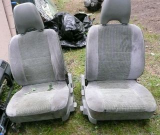 Ford Festiva Detachable Headrests Driver& Passenger 88 - 93 Rare Including Seats