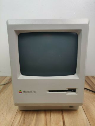 Apple Macintosh Plus M0001A Rare Vintage Computer w/ Keyboard & Mouse - 2