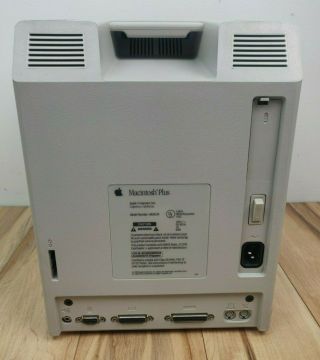 Apple Macintosh Plus M0001A Rare Vintage Computer w/ Keyboard & Mouse - 3
