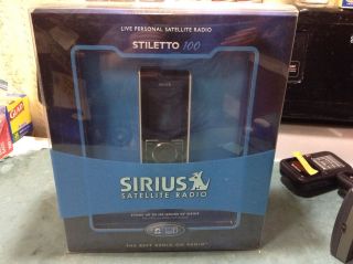 Euc Sirius Stiletto Sl100 Personal Sat.  Radio Sl100 - Pk1 Rare Find Sl 100 Call