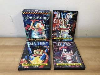 Rare La Blue Girl Volumes 1 - 6 Dvd Boxed Set Open Box