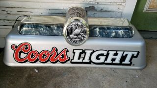 Rare Coors Light Pool Table Light 4 