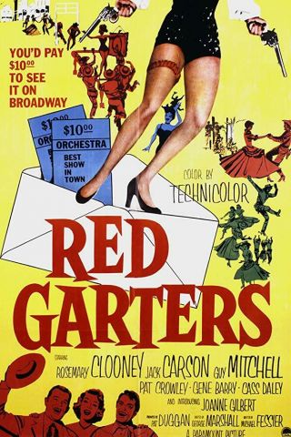 Rare 16mm Feature: Red Garters (i B Technicolor) Rosemary Clooney / Musical
