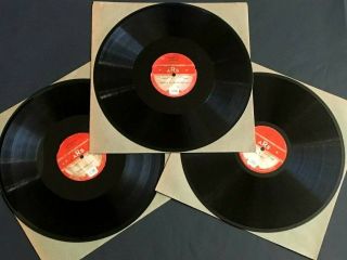 Rare 1939 Hildegarde United States Rubber Co.  Radio Show Transcription Discs Cbs