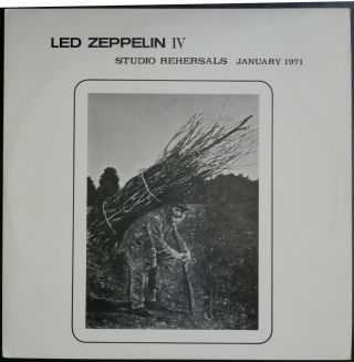 Led Zeppelin - Studio Rehearsals 1971 - Rare Live Vinyl Lp Japan Press No Tmoq