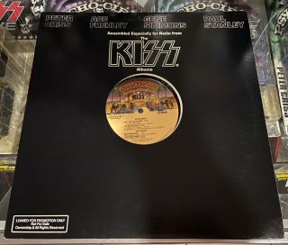 Kiss Assembled Especially For Radio From The Kiss Albums Promo Vinyl Lp Rare