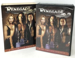 Renegade The Complete Tv Series Dvd Very Rare Oop 20 Disc Box Set W/ Slipcover