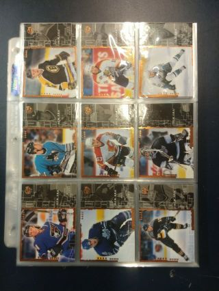 1998 - 99 Ud3 Hockey Complete Set 1 - 180 Beyond Rare