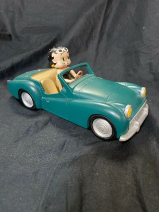 Extremely Rare Betty Boop in Green Car Demons & Merveilles Figurine Statue 3