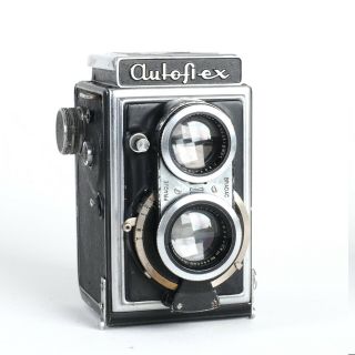 ^autoflex 6x6 Tlr Camera Medium Format Film [rare Pre War Camera] [collectible]