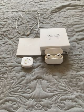 Apple Airpods Pro - White.  Rarely.