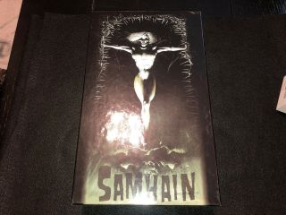 Played Once Samhain Box Set 5 Cd Vhs Comic Book Misfits Glenn Danzig Rare Oop