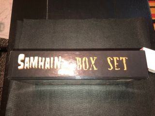 PLAYED ONCE Samhain Box set 5 CD VHS Comic Book Misfits Glenn Danzig RARE OOP 3