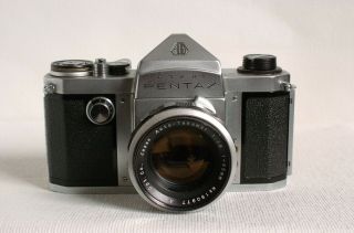 Asahi Pentax K,  Auto Takumar 1:1.  8 f=55mm RARE Collectors camera kit 2