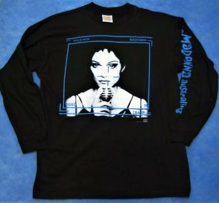 Madonna The Girlie Show Tour Long Sleeve Shirt 1993 Aussie Official Boy Toy Rare