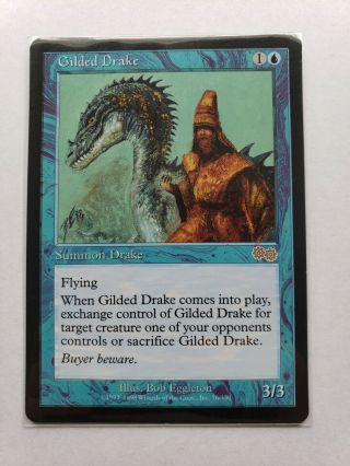 Gilded Drake Mtg Magic The Gathering Card Rare Urza 