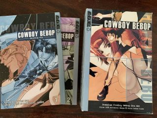 Cowboy Bebop Tokyopop Complete Box Set 1 - 3 And 1 - 2 Shooting Star - Manga Rare