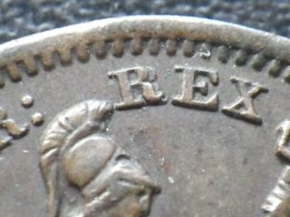 George Iv 1828 Half Farthing R/r In Rex (gef) Extremely Rare (rg6)